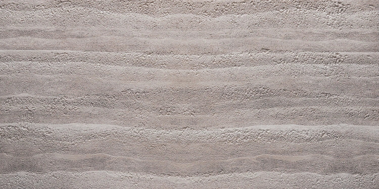 3D Printed Rough Rammed Earth surface texture detail