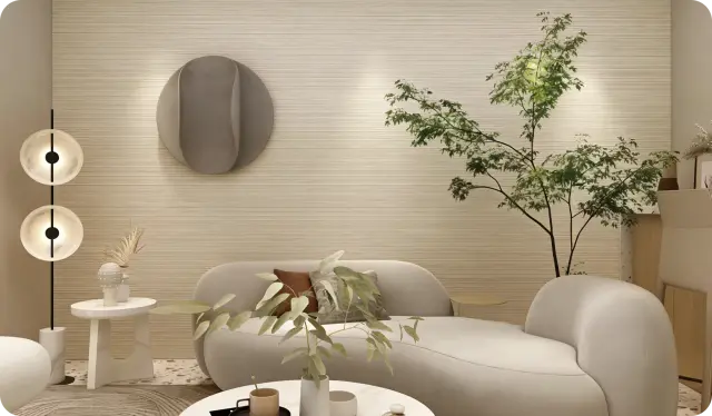 3D Printed Modern Linear Stone