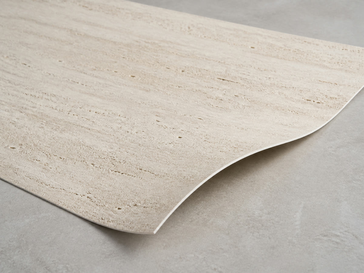 Travertine-Look Flexible Stone