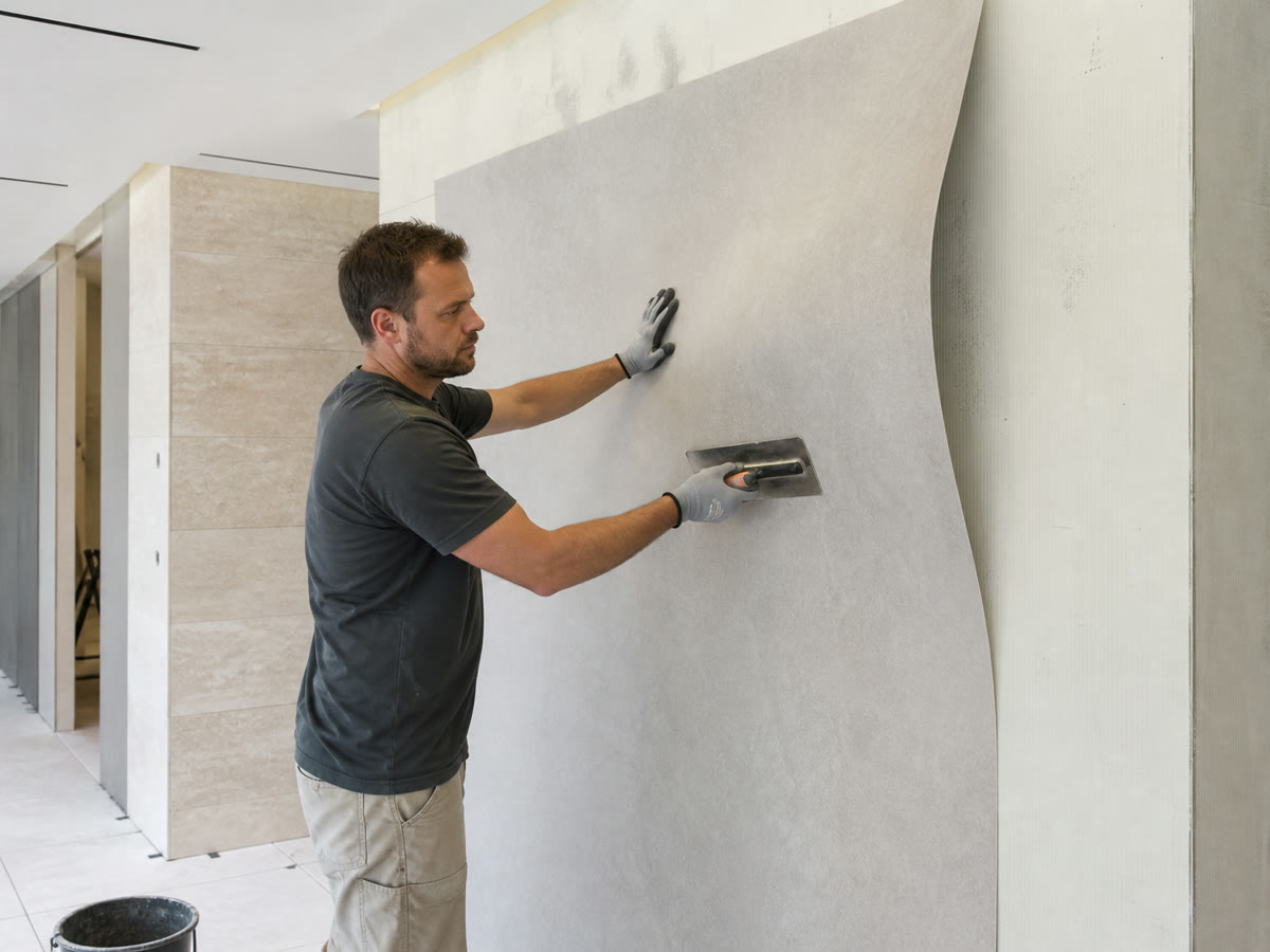 How to Install Flexible Stone Panels